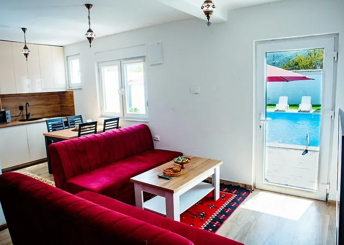 Plava Swiming Pool With House Mostar